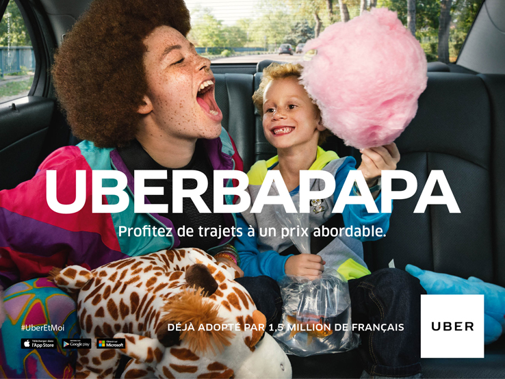 Uber - campagne de communication - blog LUCIOLE