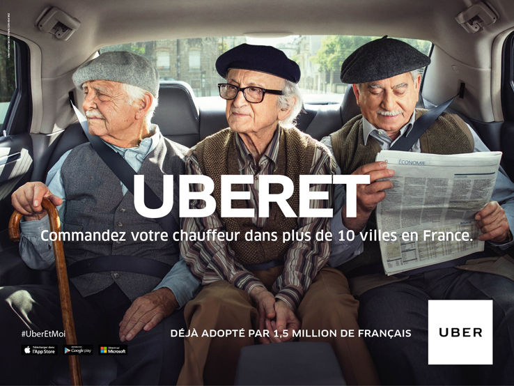 Uber - campagne de communication - blog LUCIOLE