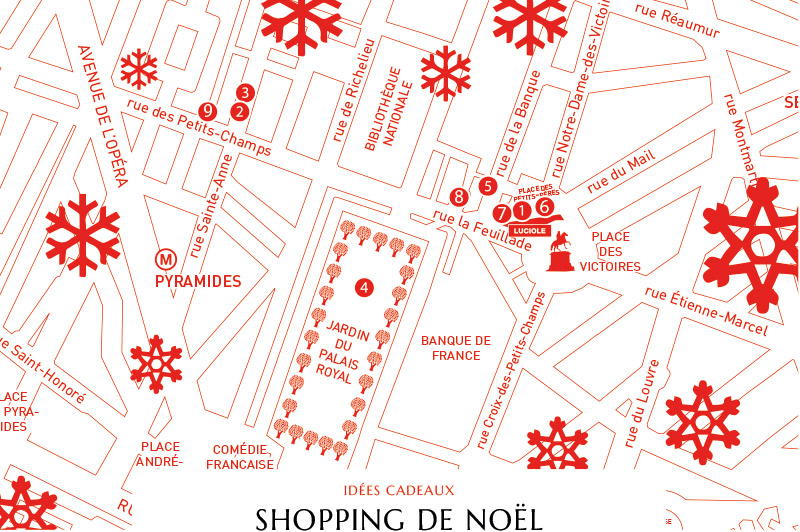 Shopping de noël - blog Luciole