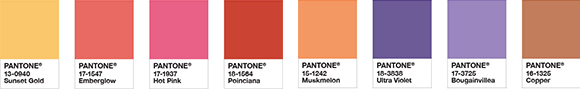 Pantone - Coucher du soleil du désert - LUCIOLE