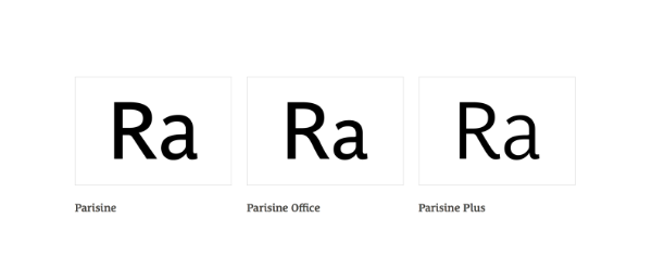 Le Parisine - Jean François Porchez - Typographie - RATP - Blog Luciole